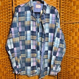 Scotch & Soda Multicolor Plaid Shirt NWT